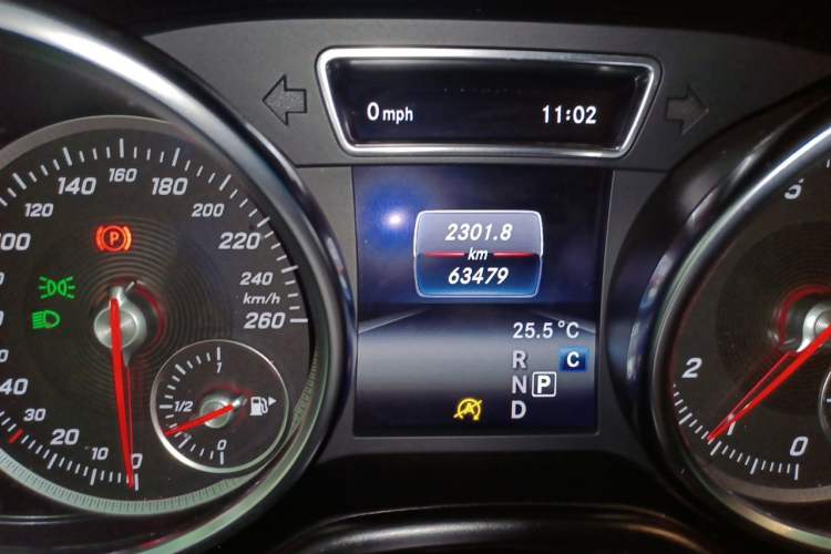 Used BAIC Off-Road BJ90 2021 4.0T Prestige Edition Odometer Close Up
