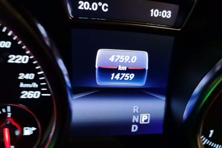 Used BAIC Off-Road BJ90 2021 4.0T Prestige Edition Odometer Close Up