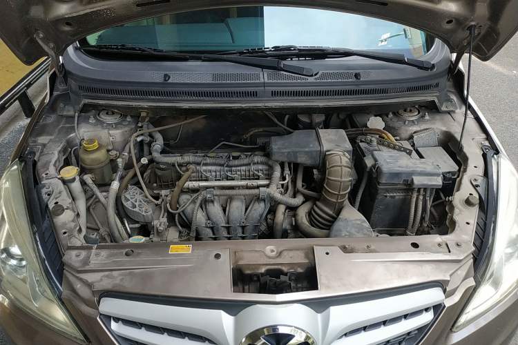Used BAIC Off-Road E Series 2012 Hatchback 1.3L Manual Liking Edition Engine Bay