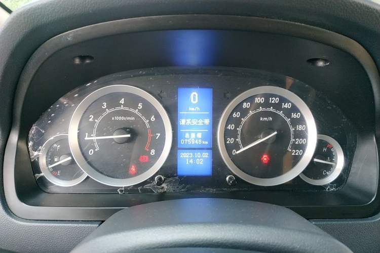 Used BAIC Off-Road E Series 2012 Hatchback 1.3L Manual Liking Edition Instrument Cluster