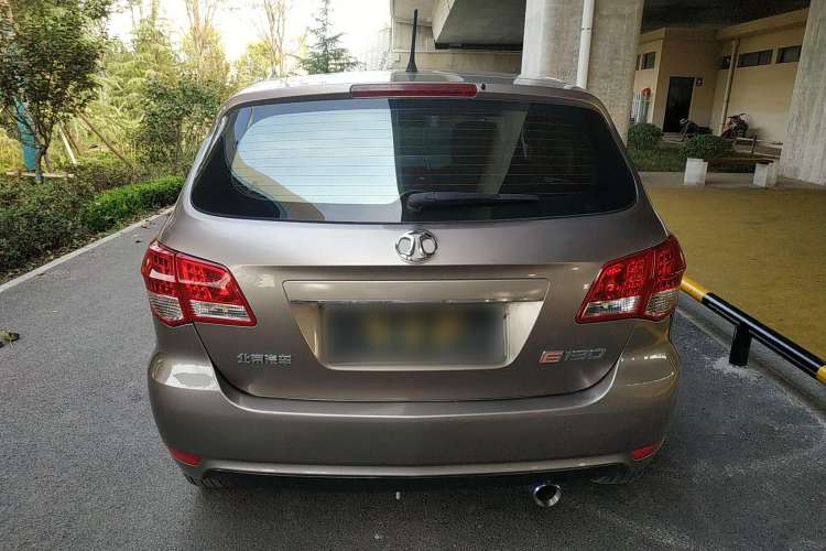 Used BAIC Off-Road E Series 2012 Hatchback 1.3L Manual Liking Edition Rear