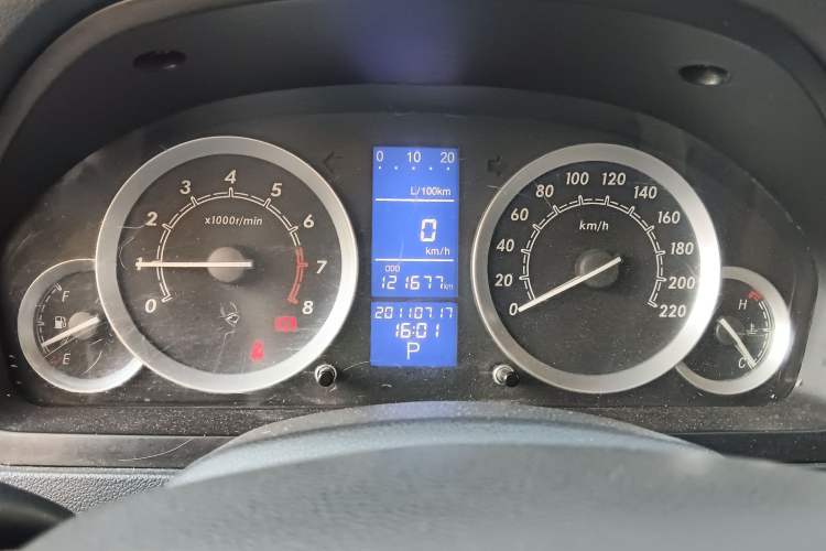 Used BAIC Off-Road E Series 2012 Hatchback 1.5L Automatic Leshang Version Instrument Cluster