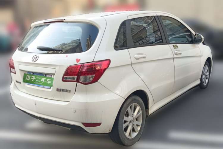 Used BAIC Off-Road E Series 2012 Hatchback 1.5L Automatic Leshang Version Rear Right 45 Deg