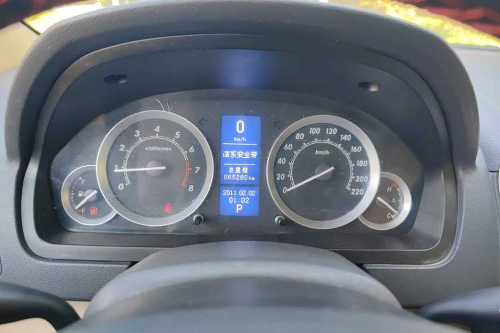 Used BAIC Off-Road E Series 2012 Hatchback 1.5L Automatic Leshang Version Instrument Cluster