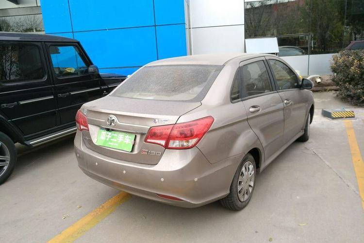 Used BAIC Off-Road E Series 2013 Sedan 1.3L Manual Lotte Edition Rear Right 45 Deg