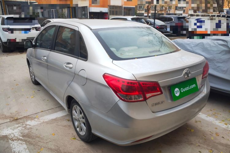 Used BAIC Off-Road E Series 2013 Sedan 1.5L Automatic Lotte Edition Rear Left 45 Deg