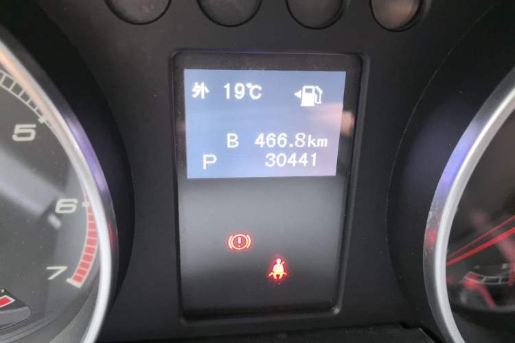 Used BAIC Off-Road F40 2019 2.3T Automatic Cube Edition Odometer Close Up