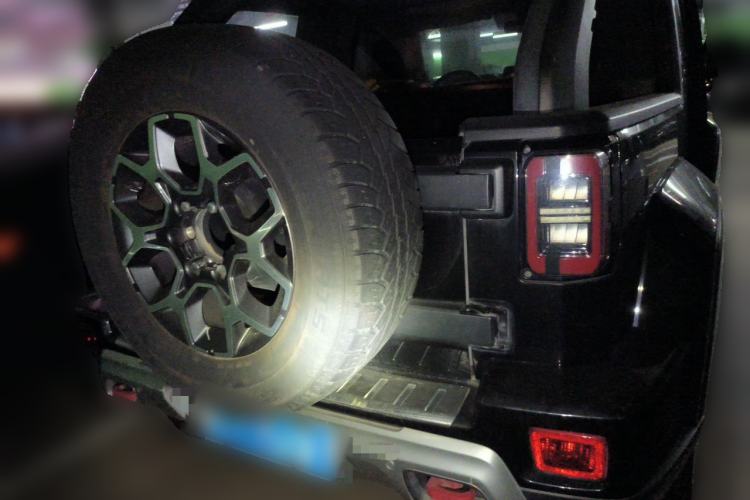 Used BAIC Off-Road F40 2021 2.0T Automatic Cube Edition Rear