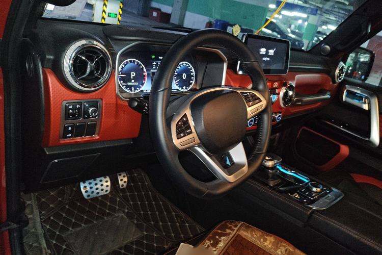 Used BAIC Off-Road F40 2021 2.0T Automatic Cube Edition Interior 2
