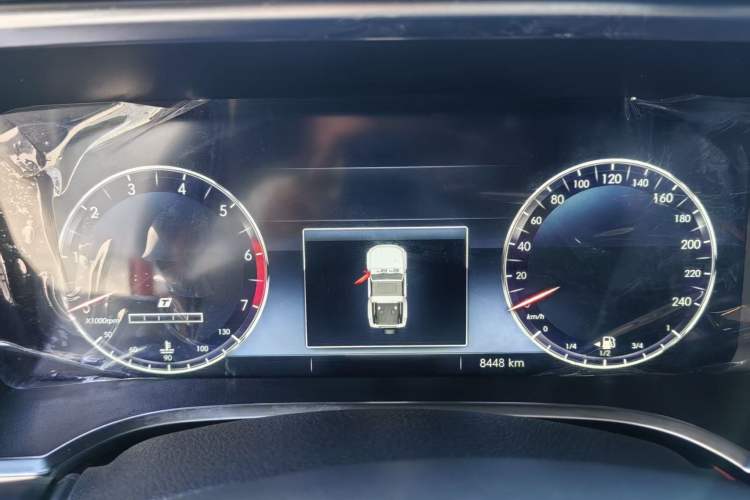 Used BAIC Off-Road F40 2021 2.0T Automatic Cube Edition Odometer Close Up