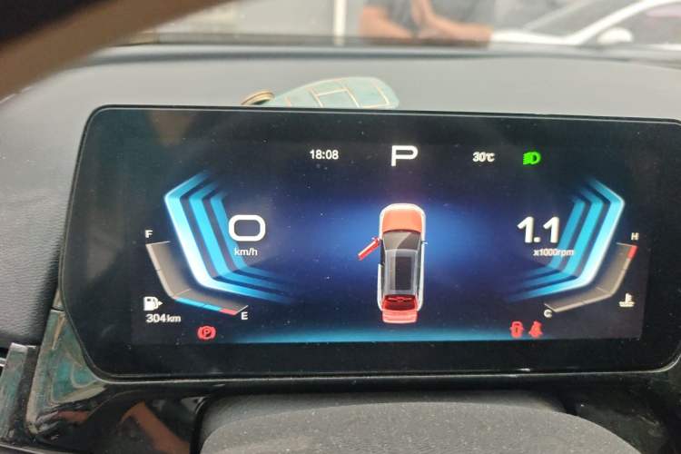 Used BAIC Rubik 2022 1.5T DCT Golden Edition Instrument Cluster