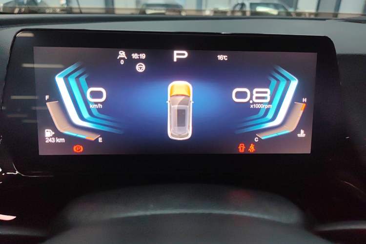Used BAIC Rubik 2022 1.5T DCT Platinum Edition Instrument Cluster