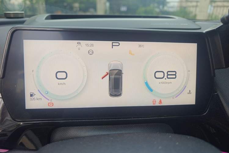 Used BAIC Rubik 2022 1.5T DCT Diamond Edition Instrument Cluster