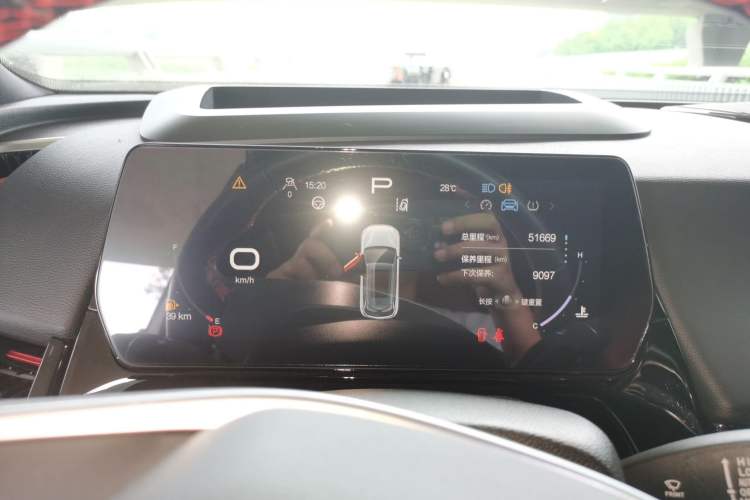 Used BAIC Rubik 2022 1.5T DCT Star Edition Instrument Cluster