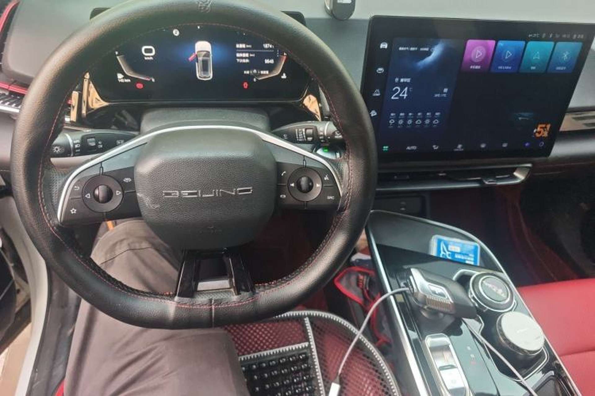 Used BAIC Rubik 2022 1.5T DCT Platinum Edition Steering Wheel