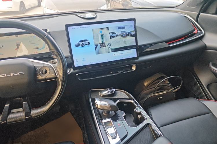 Used BAIC Rubik 2023 1.5T DCT Golden Edition Audio And AC Panel
