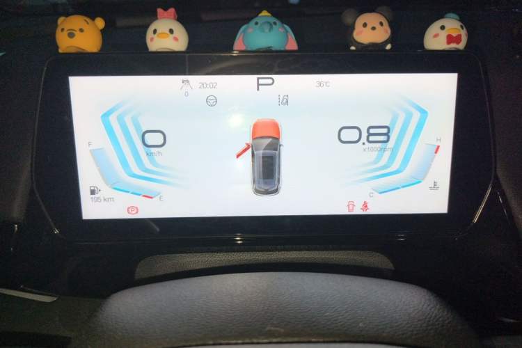 Used BAIC Rubik 2023 1.5T DCT Platinum Edition Instrument Cluster