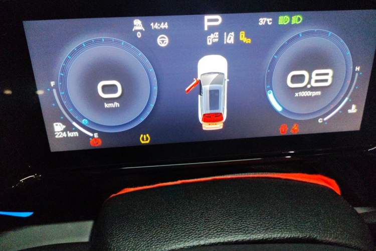 Used BAIC Rubik 2023 1.5T DCT Diamond Edition Instrument Cluster