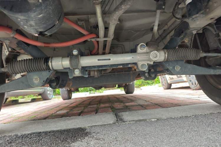 Used BAIC Ruixiang Boteng V2 EV 2022 Enclosed Van Standard Type Henan Lithium Battery Chassis Front