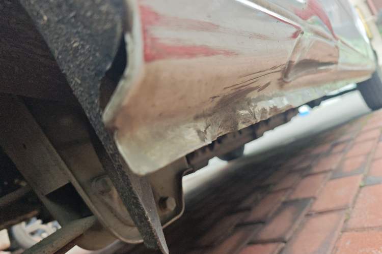 Used BAIC Ruixiang Boteng V2 EV 2022 Enclosed Van Standard Type Henan Lithium Battery Chassis Rear Right