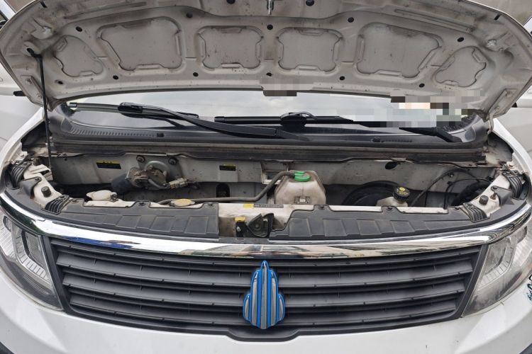 Used BAIC Ruixiang Boteng V2 EV 2022 Enclosed Van Standard Type Henan Lithium Battery Engine Bay
