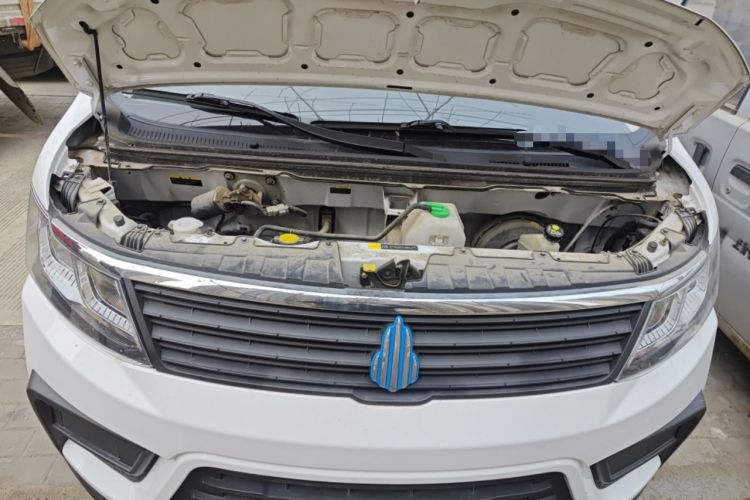 Used BAIC Ruixiang Boteng V2 EV 2022 Enclosed Van Standard Type Henan Lithium Battery Engine Bay