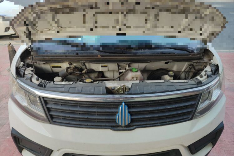 Used BAIC Ruixiang Boteng V2 EV 2022 Enclosed Van Standard Type Henan Lithium Battery Engine Bay
