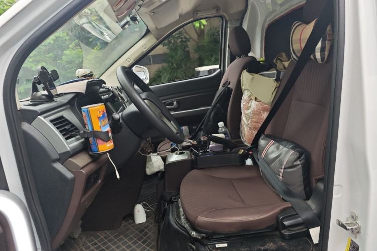 Used BAIC Ruixiang Boteng V2 EV 2022 Enclosed Van Standard Type Henan Lithium Battery Left Front Seat