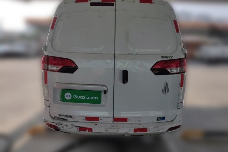 Used BAIC Ruixiang Boteng V2 EV 2022 Enclosed Van Standard Type Henan Lithium Battery Rear