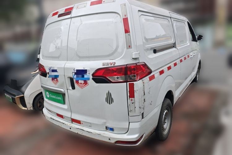 Used BAIC Ruixiang Boteng V2 EV 2022 Enclosed Van Standard Type Henan Lithium Battery Rear Right 45 Deg
