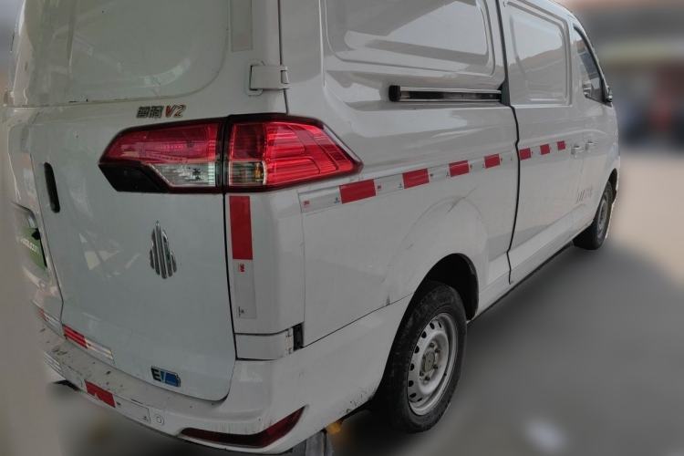 Used BAIC Ruixiang Boteng V2 EV 2022 Enclosed Van Standard Type Henan Lithium Battery Rear Right 45 Deg