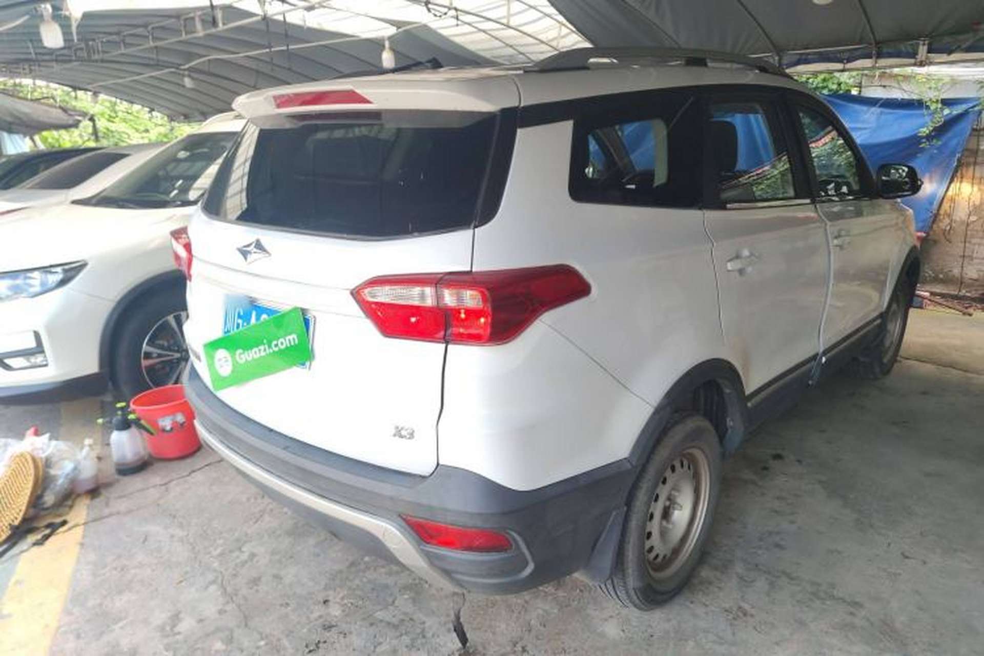Used BAIC Ruixiang X3 2022 1.5L Manual Base Version 5 Seats Rear Right 45 Deg