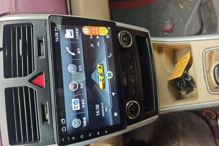 Used BAIC Senova D20 2015 Hatchback 1.3L Manual Leisure Edition Audio And AC Panel