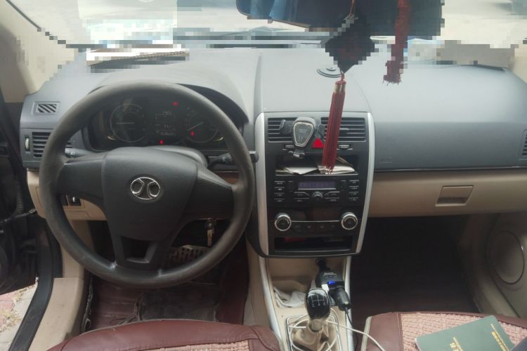 Used BAIC Senova D20 2015 Sedan 1.5L Manual Lotte Edition Audio And AC Panel