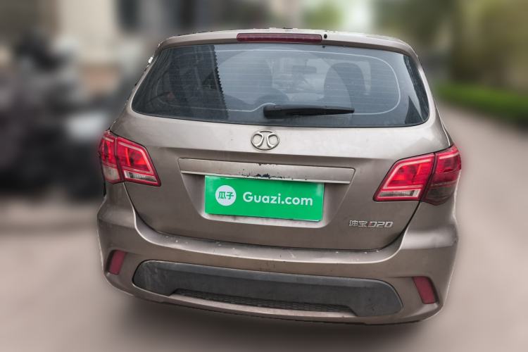 Used BAIC Senova D20 2015 Hatchback 1.3L Manual Joy Edition Rear