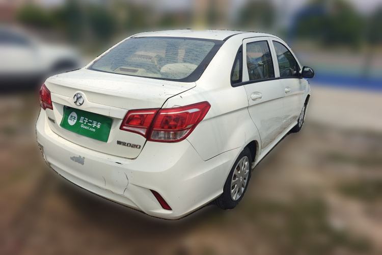 Used BAIC Senova D20 2015 Sedan 1.3L Manual Joy Edition Rear Right 45 Deg