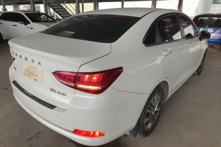 Used BAIC Senova D50 2018 1.5L Manual Luxury Intelligent Driving Version Rear Right 45 Deg