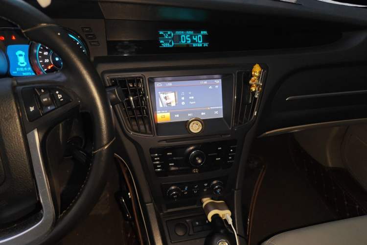 Used BAIC Senova D50 2014 1.5L manual comfort version Audio And AC Panel