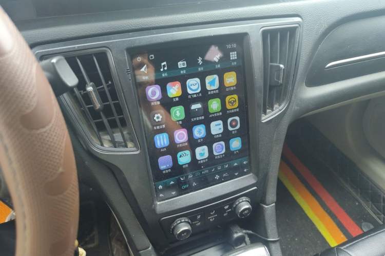 Used BAIC Senova D50 2014 1.5L CVT Standard Edition Audio And AC Panel
