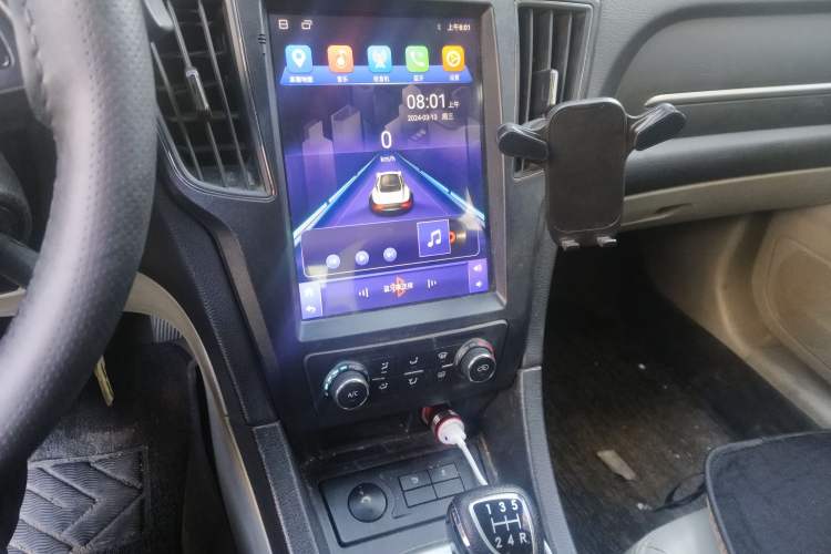 Used BAIC Senova D50 2014 1.5L manual comfort version Audio And AC Panel