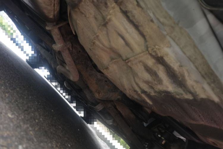 Used BAIC Senova D50 2014 1.5L manual comfort version Chassis Rear