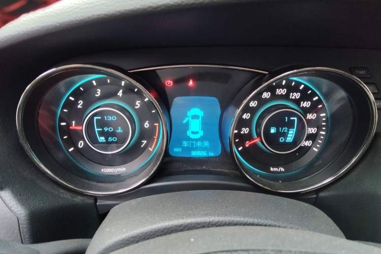 Used BAIC Senova D50 2014 1.5L manual comfort version Instrument Cluster