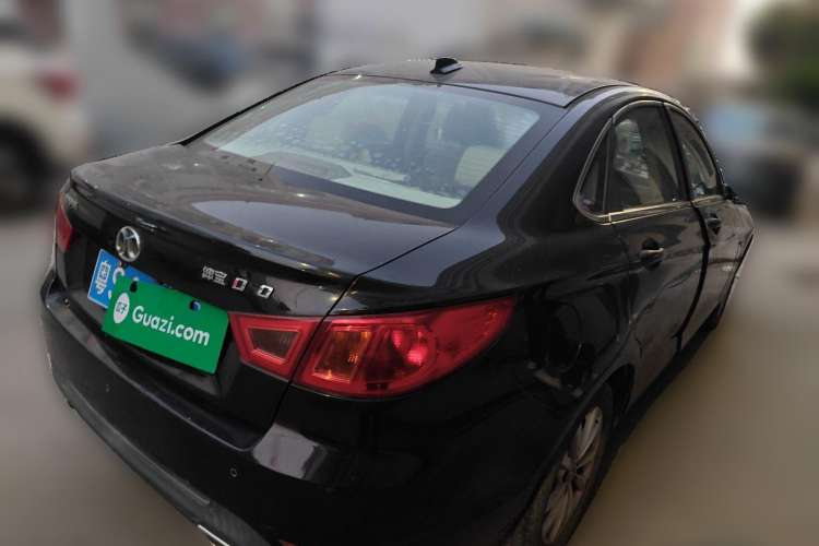 Used BAIC Senova D50 2014 1.5L manual comfort version Rear Right 45 Deg