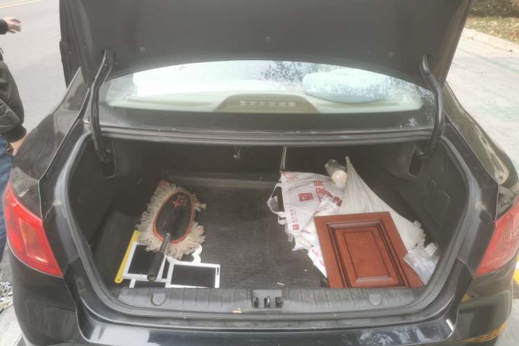 Used BAIC Senova D50 2014 1.5L manual standard version Trunk