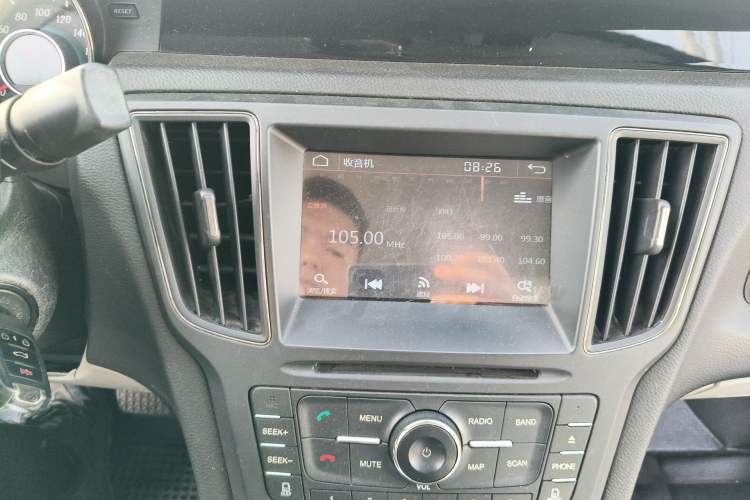 Used BAIC Senova D50 2014 1.5L CVT Standard Edition Audio And AC Panel