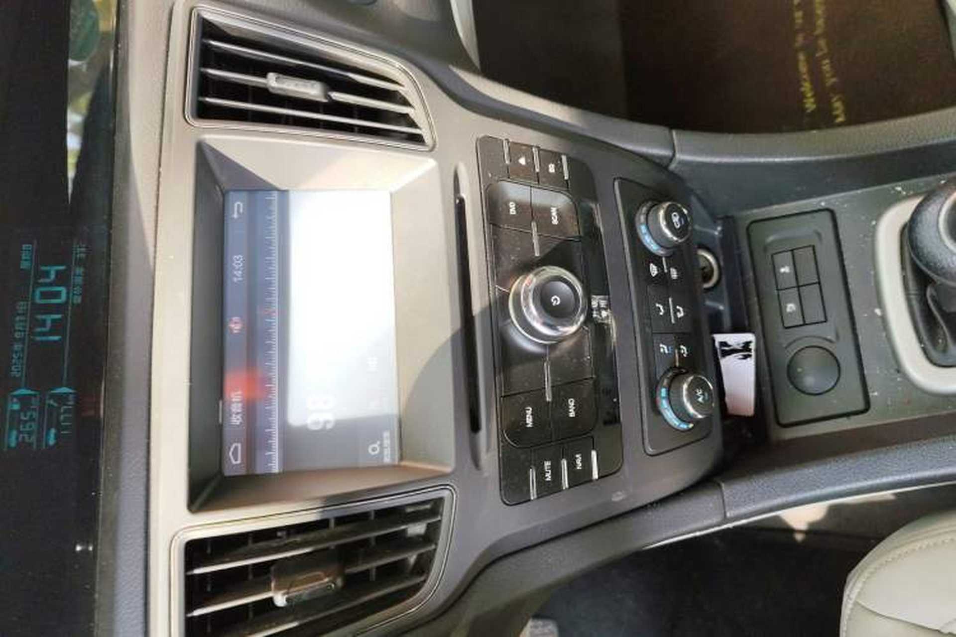 Used BAIC Senova D50 2014 1.5L manual comfort version Audio And AC Panel