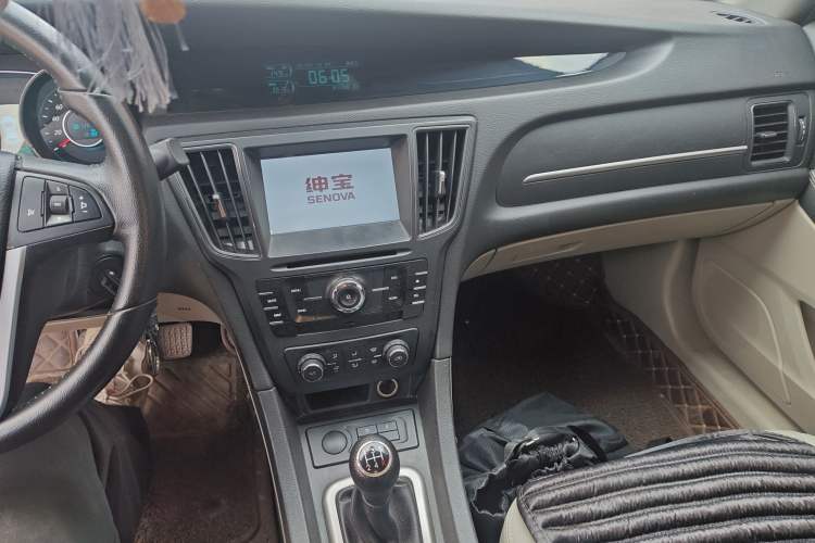 Used BAIC Senova D50 2014 1.5L manual comfort version Audio And AC Panel