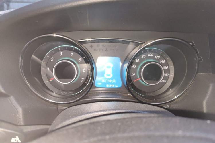Used BAIC Senova D50 2014 1.5L manual comfort version Instrument Cluster