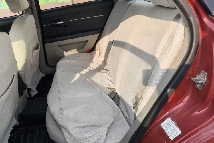 Used BAIC Senova D50 2014 1.5L CVT Standard Edition Left Rear Seat