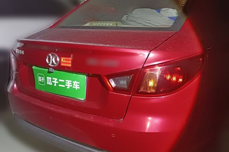 Used BAIC Senova D50 2014 1.5L manual standard version Rear